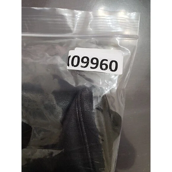 SPANX shape Faux Leather Legging Women 1X Black Power Waistband Core Compression - Picture 7 of 7